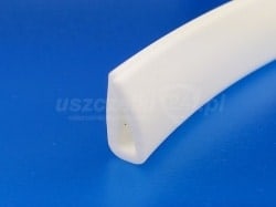 Uszczelka PVC krawędziowa 6 mm biała, 12-306