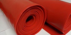 Płyta silikonowa czerwona termiczna, grubość 3 mm, 023103