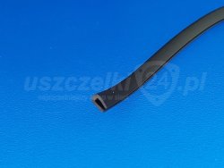 Uszczelka krawędziowa czarna PVC, 026222